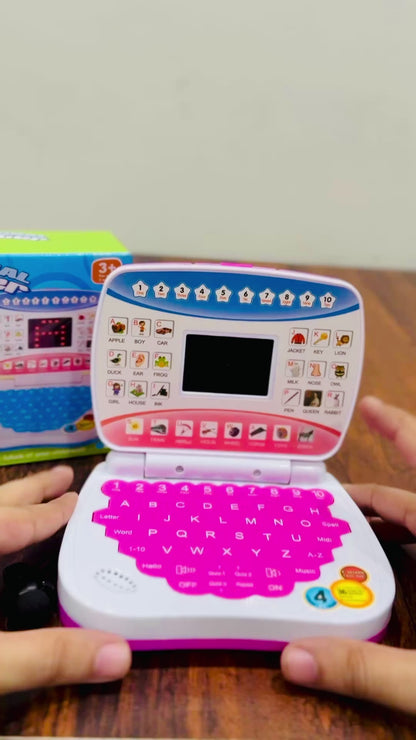 Educational Computer Study Game – Interactive Learning Laptop