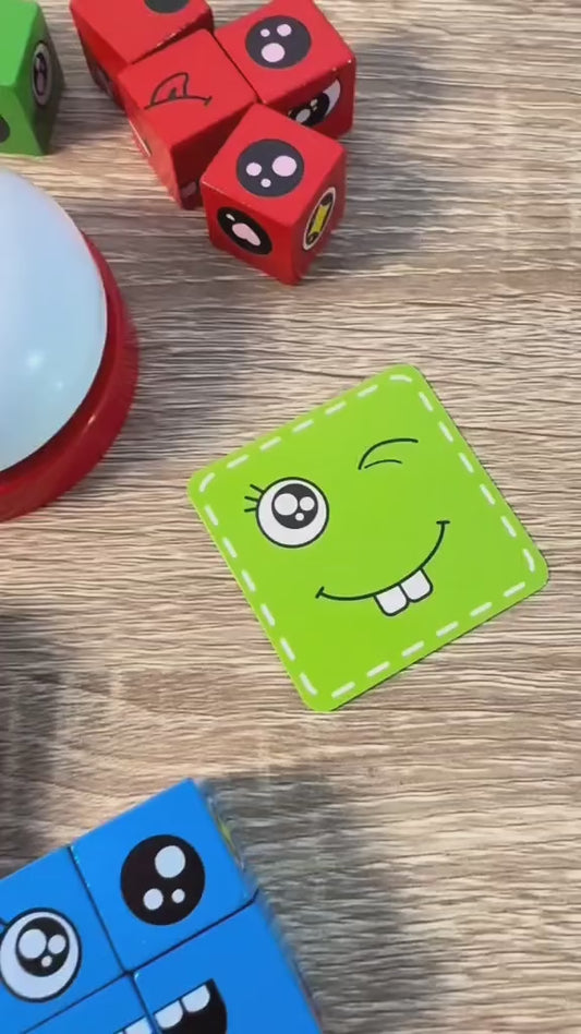 Face Change Challenge Cube Puzzle Game