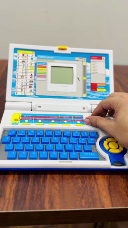 English Learner Kids Educational Laptop – 20 Learning Activities