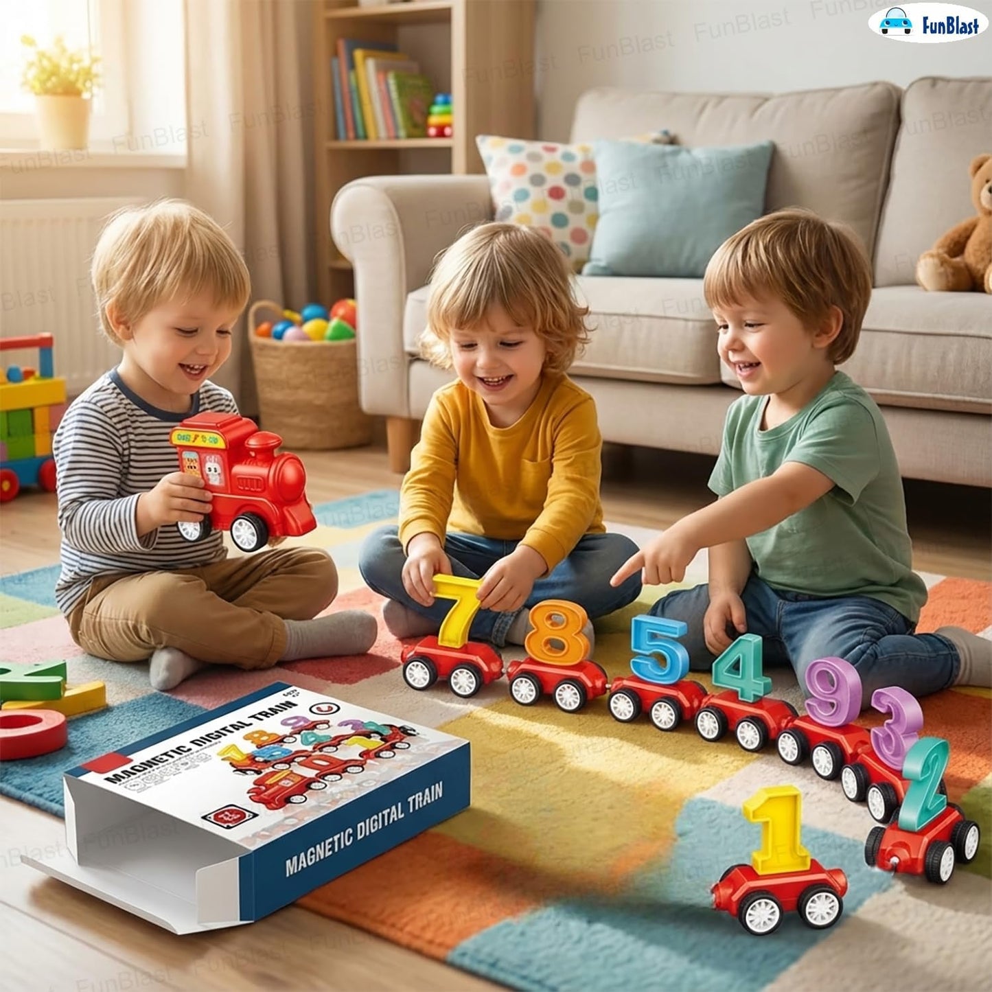 Magnetic Digital Train