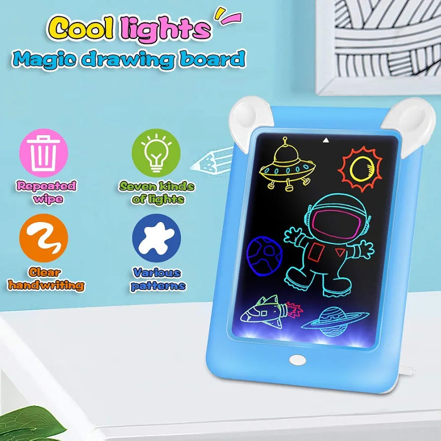 3D Magic Drawing Board for kids,create Art that glows.