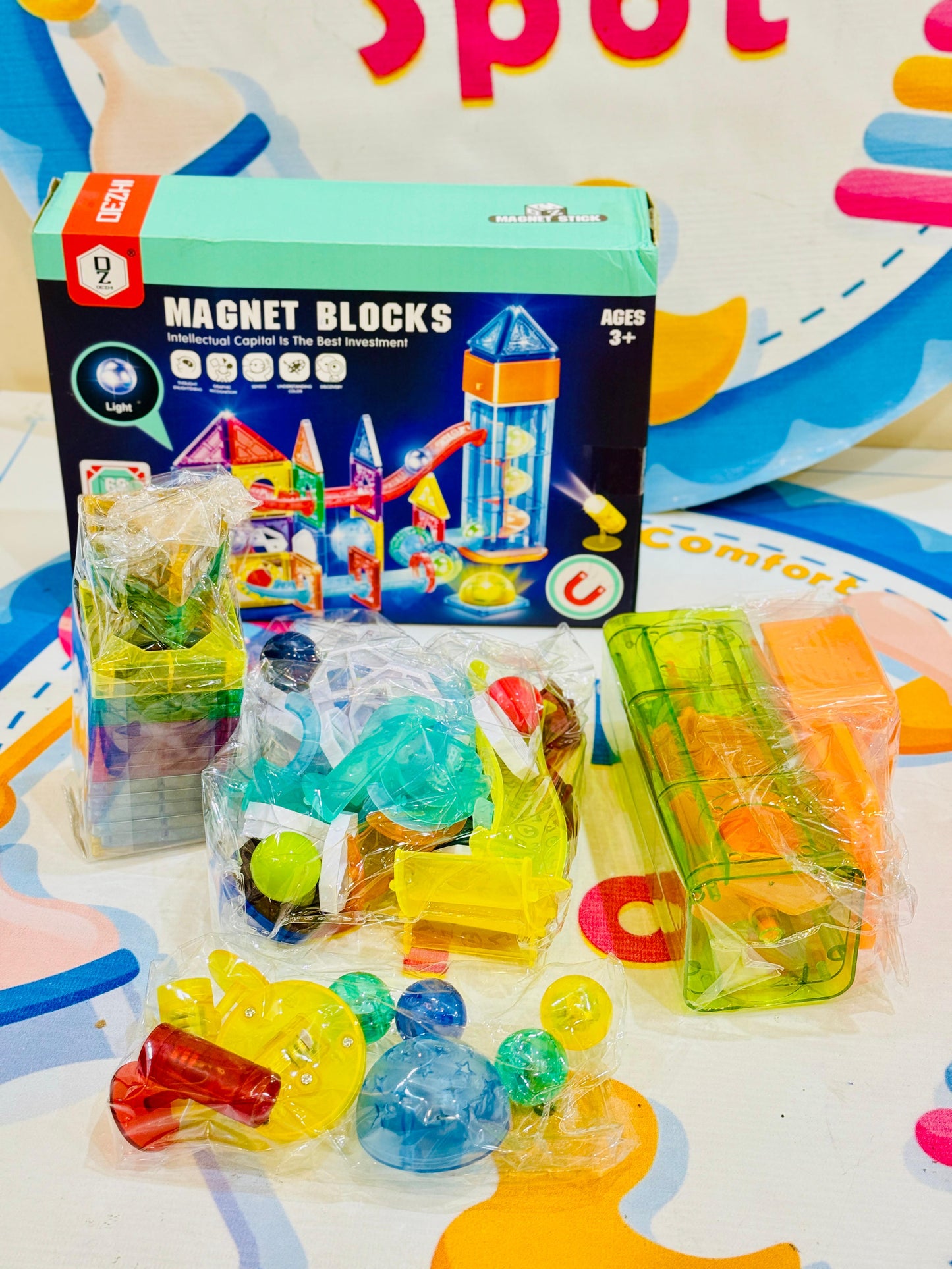 Magnetic light blocks 69 blocks