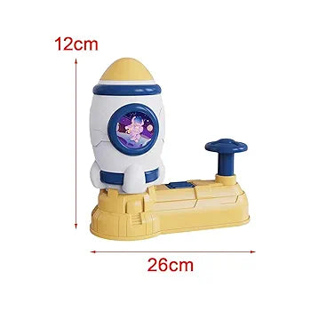 Sky blast disc launcher activity toy