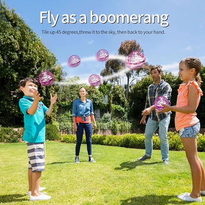 360° Rotating Flying Ball Toy – Mini Hand-Controlled BALL for kids