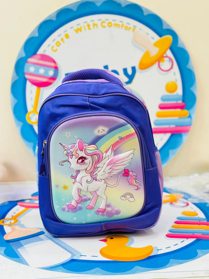 3D unicorn school bag set for kids