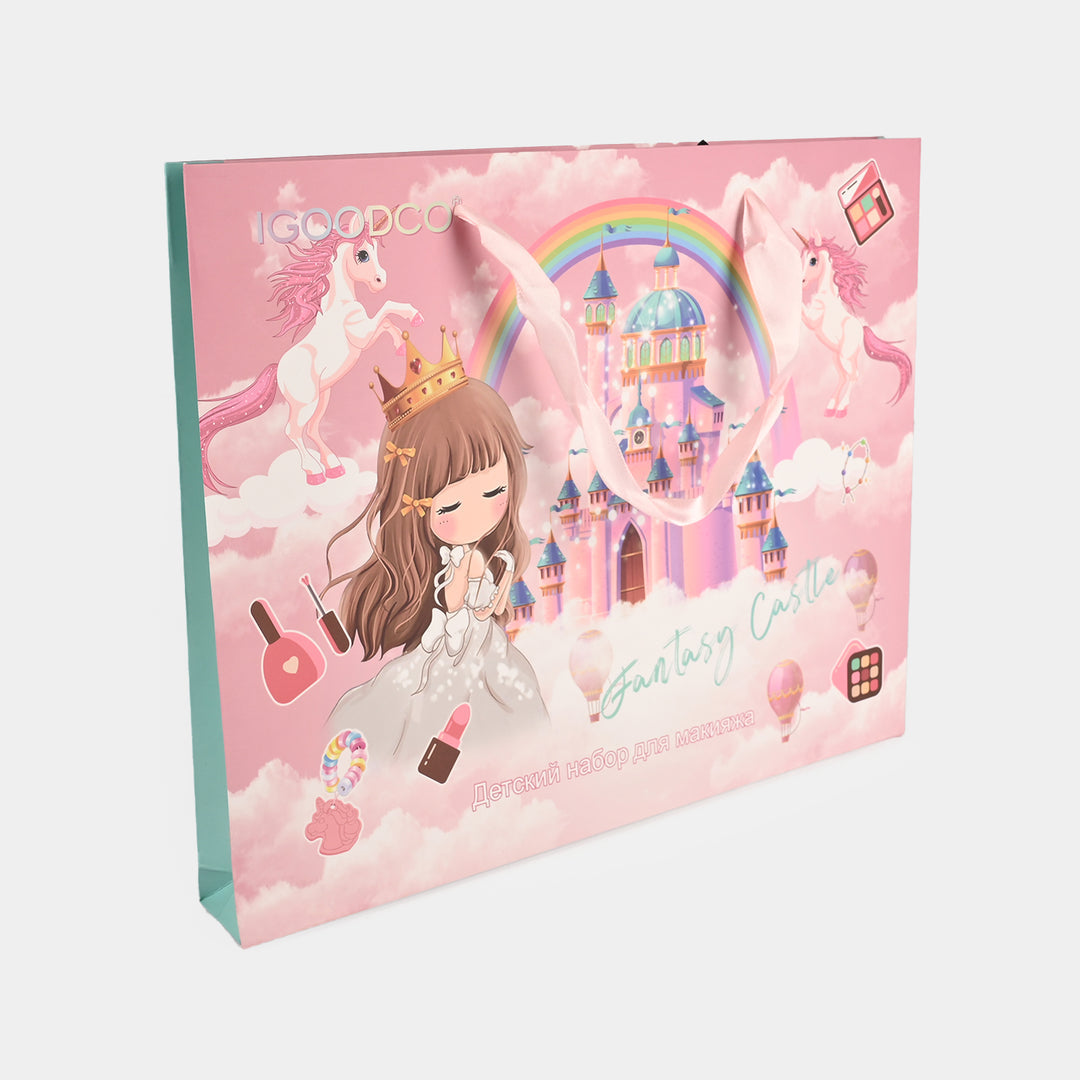 Children’s 2 in 1 unicorn Makeup & Jewellery Box – Glamour & Fun in One! -