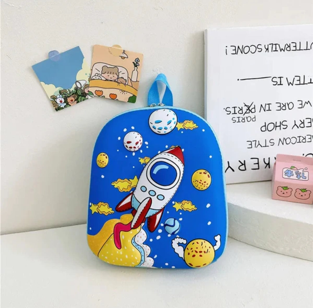 Baby 3D space rocket bag