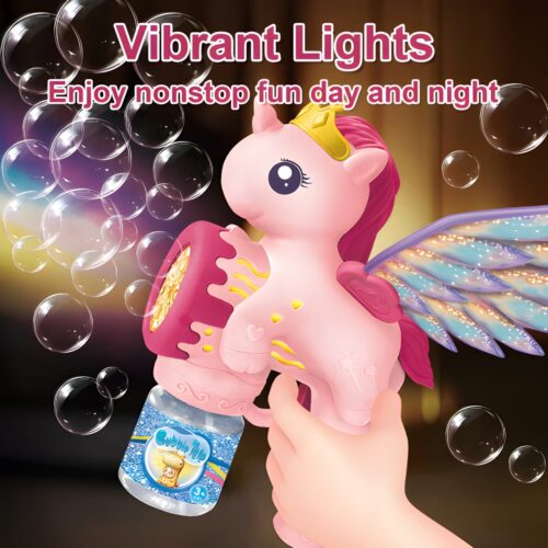Unicorn bubble gun