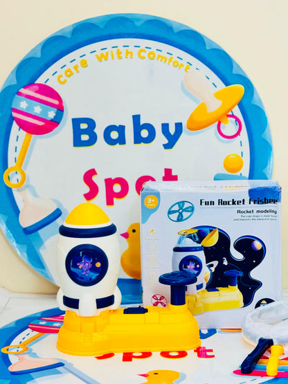 11-piece disc launcher toy set for children