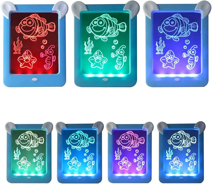 3D Magic Drawing Board for kids,create Art that glows.