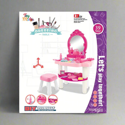 Kids makeup dressing table play set
