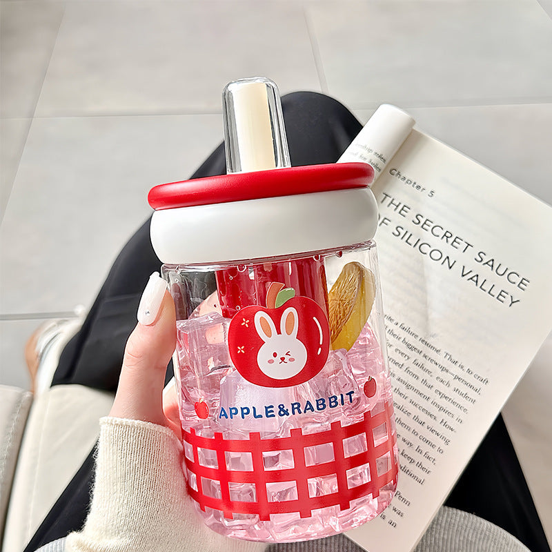 Imported cute sippers with silicon straw