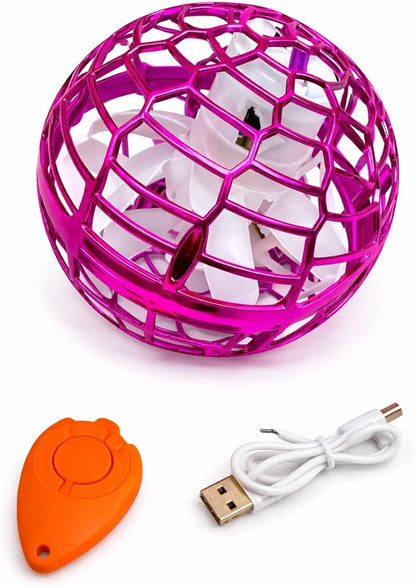 360° Rotating Flying Ball Toy – Mini Hand-Controlled BALL for kids