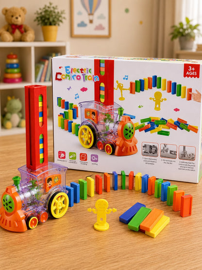 Domino train toy set