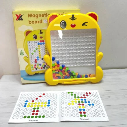 Cute tiger Magnetic Drawing Board – Fun Learning for Little Hands!