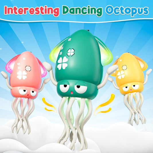 USB Rechargeable Dancing Squid Baby Toy