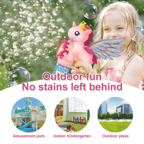 Unicorn bubble gun