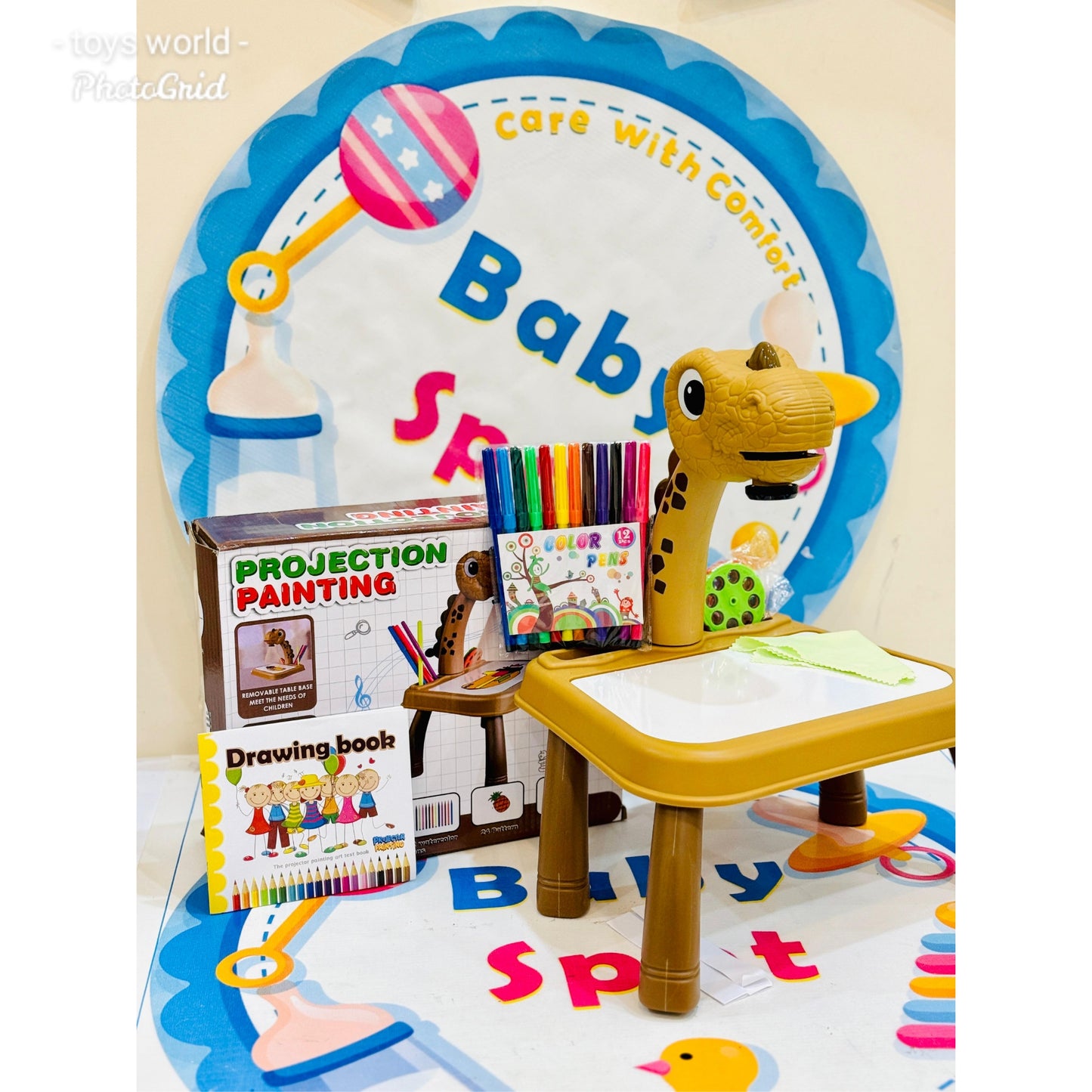 Giraffe Projection Drawing Board for Kids