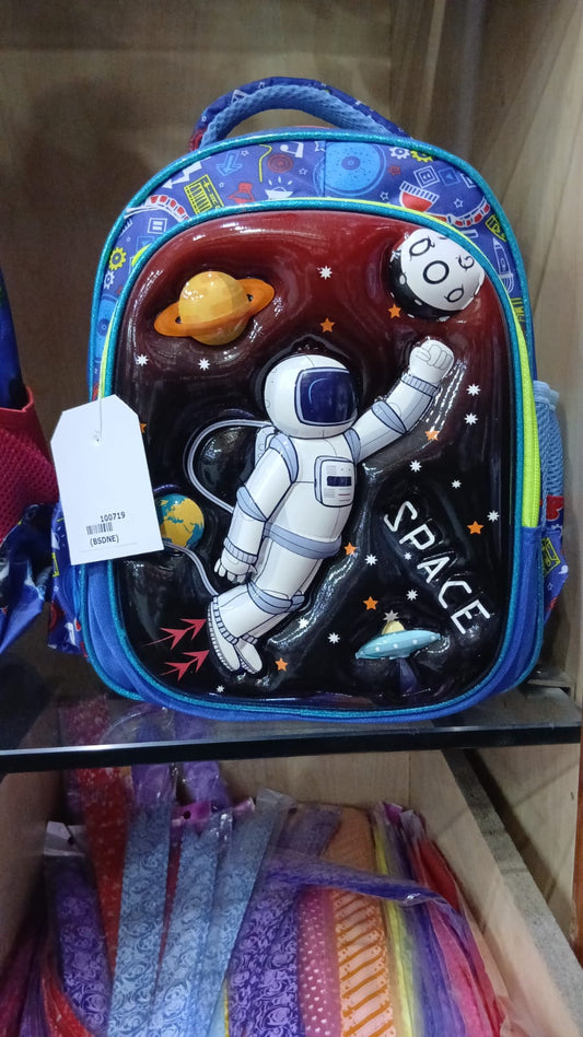 3D Space School Bag Lightweight Backpack 12-13 Inch