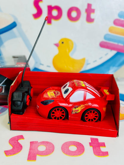 Lightning McQueen racing car toy close-up