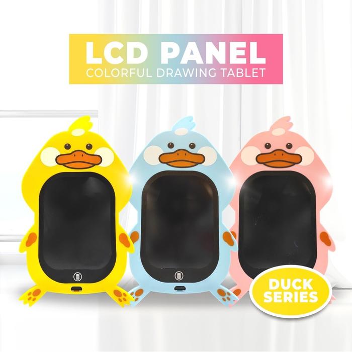Duck shaped Lcd Panel Colourful writing Tablet 10 inch