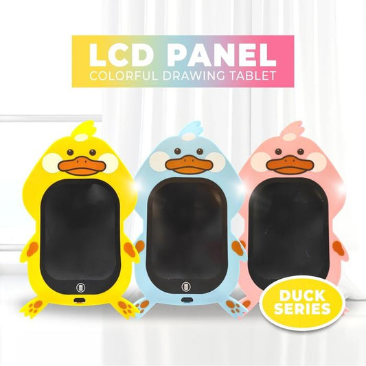 Duck shaped Lcd Panel Colourful writing Tablet 10 inch
